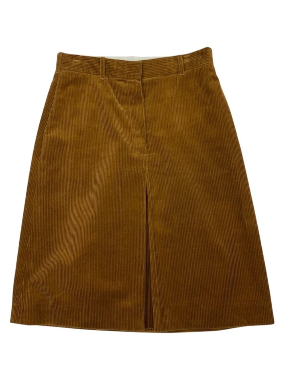 Holland & Holland London Corduroy Skirt 12 Brown Fox Hunting